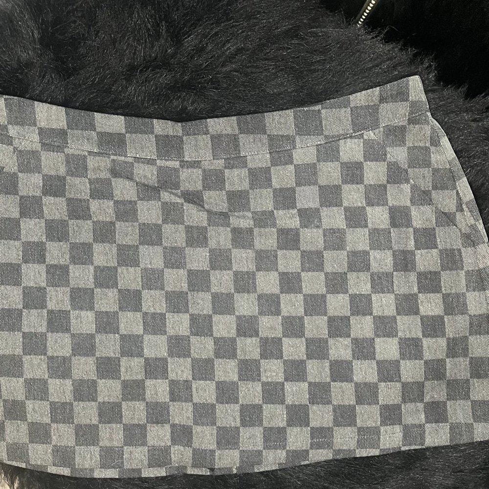 Checker Skort